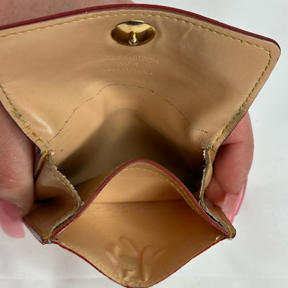 Takashi Murakami X Louis Vuitton White Monogram Multicolor Business Card Holder - Picture 8 of 11